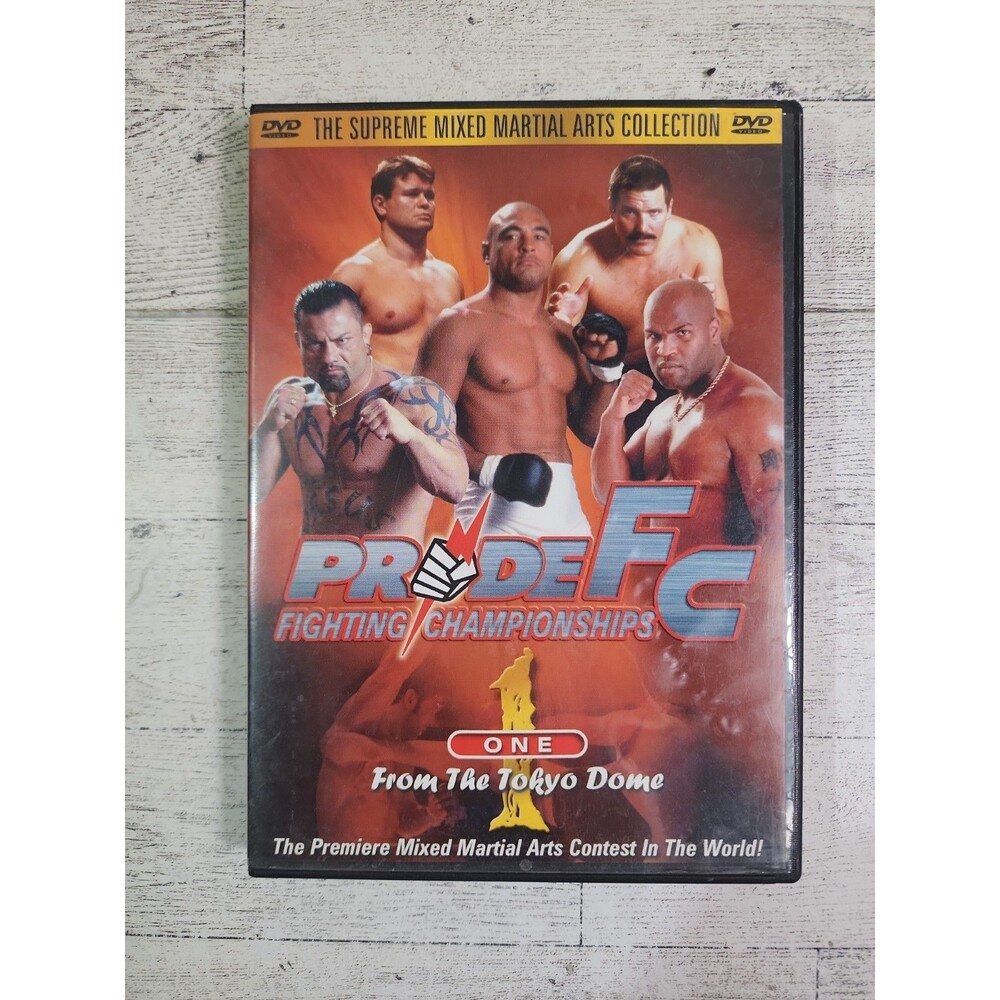 Vintage PRIDE Fighting Championships 1 From The Tokyo Dome (DVD 2001) MMA Gracie